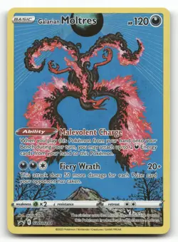 Galarian Moltres SWSH284 Sword & Shield Promo Pokemon Holo NM Promo - Image 1