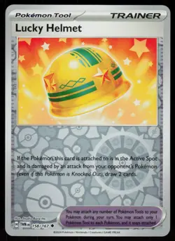 Lucky Helmet 158/167 Uncommon Twilight Masquerade Pokemon Reverse Holo Near Mint - Image 1