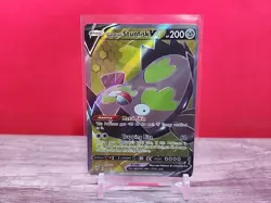 Pokemon Galarian Stunfisk V 184/189 Darkness Ablaze Sword & Shield FULL ART - Image 1