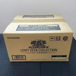 Yu Gi Oh! LIMIT OVER COLLECTION - THE HEROES Sealed Case (24 Boxes) - Image 1