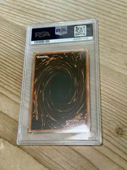 2002 YU-GI-OH! LOB-LEGEND OF BLUE EYES WHITE DRAGON 1.5 Print TRAP HOLE PSA 10 - Image 5