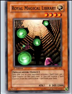 YuGiOh - 1st Edition Royal Magical Library [MFC - MFC-074] - Common / Short P... - Image 1