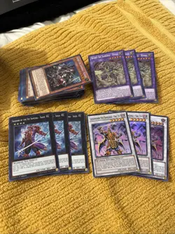 SIX SAMURAI DECK CORE CARD LOT YUGIOH NEAR MINT SECRET ULTRA SUPER RARE first Ed - Image 1
