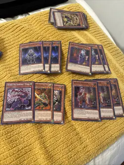SIX SAMURAI DECK CORE CARD LOT YUGIOH NEAR MINT SECRET ULTRA SUPER RARE first Ed - Image 5