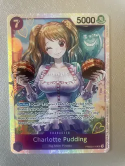 Charlotte Pudding NM Foil [PRB02-010]One Piece Card Game - Image 1