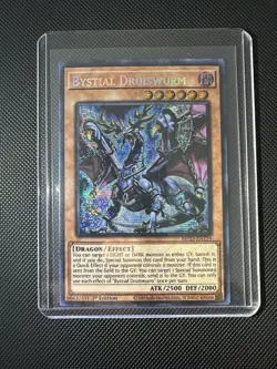Yugioh Bystial Druiswurm MP23-EN159 1st Edition Prismatic Secret Rare NM - Image 1