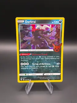 Darkrai Holo 105/189 LP Trick or Trade 2022 Pokemon TCG - Image 1