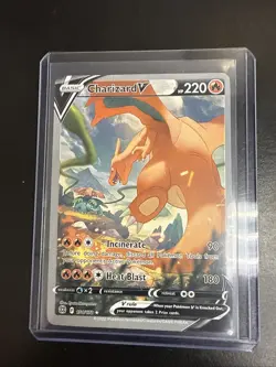 Charizard V (Alternate Full Art) 154/172 Swsh09: Brilliant Stars Holo - Image 1