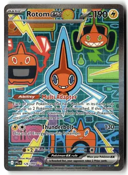 Rotom ex Holo Special Illustration Rare ME02: Phantasmal Flames 126/094 NM - Image 1
