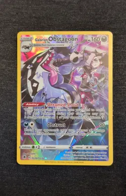 Galarian Obstagoon TG10/TG30 Swsh10: Astral Radiance Trainer Gallery Holo - Image 1