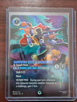 Darkwing Duck & Launchpad Enchanted Disney Lorcana Attack Of The Vine - Image 2