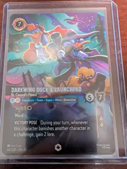 Darkwing Duck & Launchpad Enchanted Disney Lorcana Attack Of The Vine - Image 3