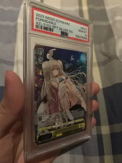 Weiss Schwarz Azur Lane Formidable AZL/S102-E007SP Silver Signature Eng PSA10 - Image 2