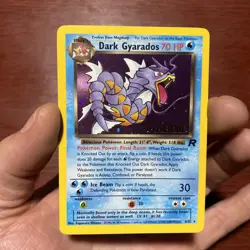 Pokemon Card Dark Gyarados Prerelease Promo 8/82 Team Rocket Holo c604 - Image 1