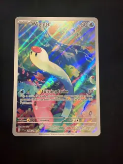 Pokemon TCG Wiglett Card 206/198 Scarlet & Violet Base Set - Image 1