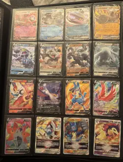 Pokemon 100+ card lot (FULL ARTS, EX, V, VSTAR, & MORE) - Image 1