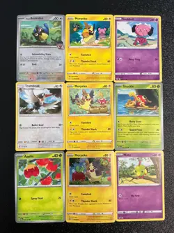 9 Morpeko & Friends pokemon cards 🔥🔥😍 collection Promo Holo Cute Adorable - Image 1