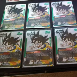 Dragon Ball Super Card English Son Goku SB02-033 Silver Leader Manga Booster 02 - Image 1