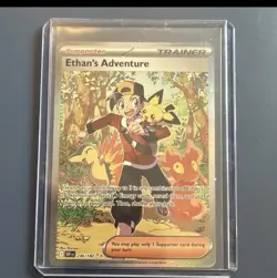 Pokemon TCG 6-Card Foil Lot: Gengar VMAX, Eevee, Ethan's Typhlosion, Trainer - Image 1
