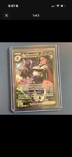 Pokemon TCG 6-Card Foil Lot: Gengar VMAX, Eevee, Ethan's Typhlosion, Trainer - Image 2