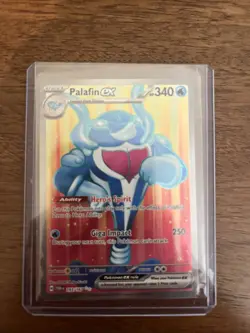 Palafin EX 193/167 Ultra Rare Holo Twilight Masquerade Pokemon TCG Card - Image 1