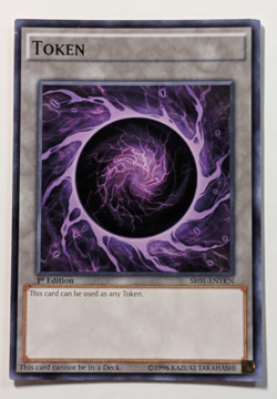 Yugioh TCG Card - 1x Token - SR01-ENTKN - NM/LP - 1st - Emperor of Darkness 2016 - Image 1