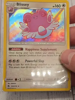 Blissey - (Cosmos Holo) 153/214 Miscellaneous Cards & Products Holo - Image 4
