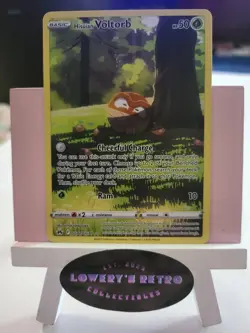 Hisuian Voltorb GG01/GG70 - Crown Zenith - Galarian Gallery Holo Pokemon Card NM - Image 1