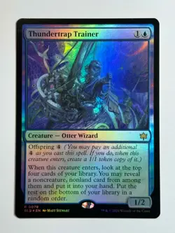 Thundertrap Trainer 0078 FOIL (BLB) Bloomburrow NM - Image 1