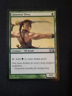 X4 Llanowar Elves [Play-Set] Core Set: 2010 *NM-LP* Light Play MTG - Image 1