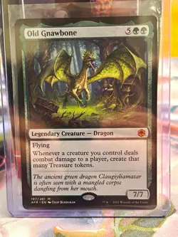 Old Gnawbone Regular #197/281 AFR Legendary Creature Dragon Mythic EN 2021 - Image 1