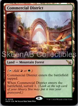 MTG SkeenAB Commercial District Murders at Karlov Manor NM - Image 1