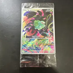 Pokemon Bulbasaur IR Mega Evolution 133/132 English NM+ Topper Unopened 1 Card - Image 1