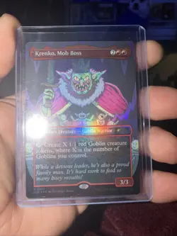 Krenko, Mob Boss - 2407, Foil, Secret Lair Goblin Storm, Magic MTG NM - Image 1