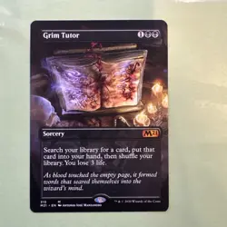 Grim Tutor (Borderless) Core Set 2021 NM!!! - Image 1