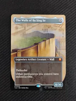 The Walls of Ba Sing Se Borderless Avatar The Last Airbender Magic The Gathering - Image 1