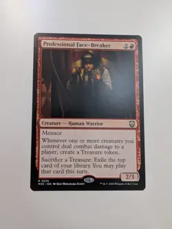 MTG - Professional Face-Breaker - Commander: Modern Horizons 3 NM/M Condition - Image 1