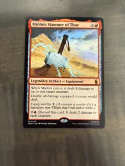 MTG: Mjolnir, Hammer of Thor - Marvel Super Heroes - 146 - NM - Image 1