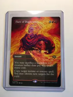 MTG Modern Horizons 3 #333 Flare of Duplication (Borderless) Regular - Image 3