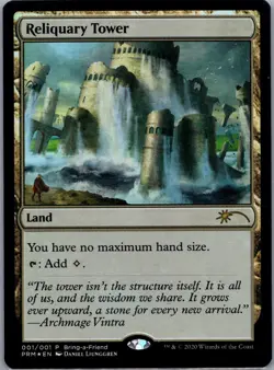 MTG Reliquary Tower [PLG20] #1 FOIL en - Image 1