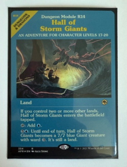 Hall of Storm Giants Adventures in the Forgotten Realms Regular NM - Image 1