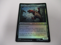 Magic the Gathering Spider-Man MTG Foil Spider-Rex Daring Dino Card #0116 - Image 1