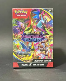 Pokemon TCG: Phantasmal Flames Factory Sealed Booster Bundle Box - Image 1