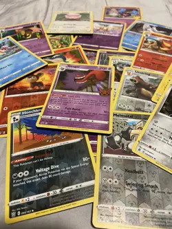 Pokemon Card Lot 100 OFFICIAL TCG Cards 20 Holo - Image 1