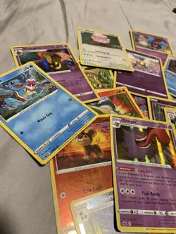 Pokemon Card Lot 100 OFFICIAL TCG Cards 20 Holo - Image 2