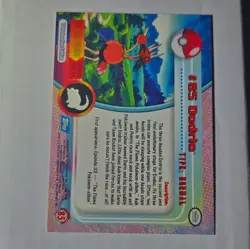 Pokemon Topps Series 1 Dodrio 85 Foil Common TV Animation Edition EN 1999 - Image 2