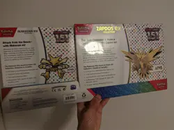 Pokemon TCG Scarlet & Violet 151 Zapdos EX & Alakazam EX 2-Pack Costco NEW - Image 4