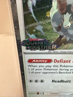 Pokemon Journey Together Hop’s Dubwool 136/159 BEST BUY PROMO EXCLUSIVE - Image 4