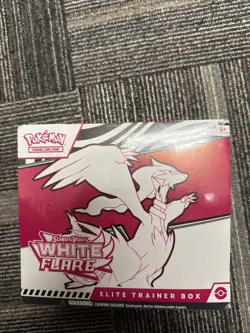 Pokemon TCG Scarlet and Violet White Flare Elite Trainer Box - Image 1