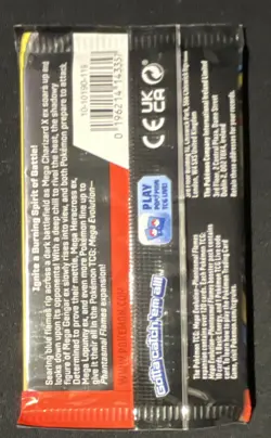 4 Pokemon TCG Mega Evolution Phantasmal Flames Booster Packs 10 Cards English. - Image 2